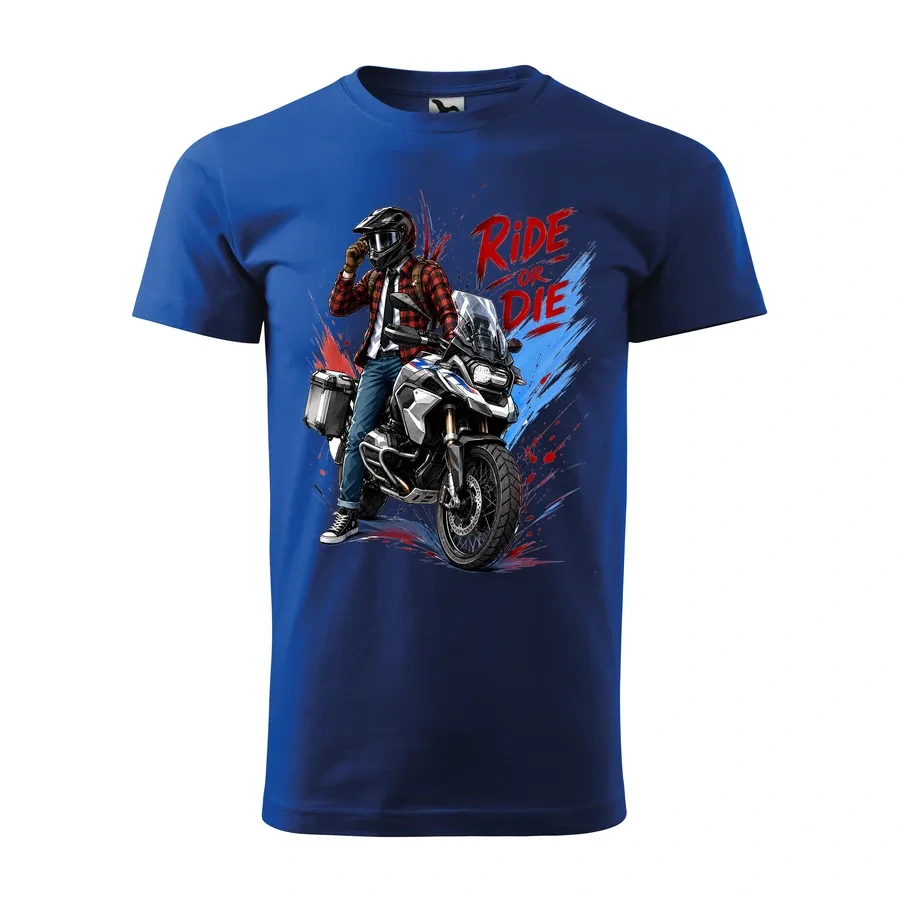 Motorkárske tričko Ride or Die | Cestovné enduro