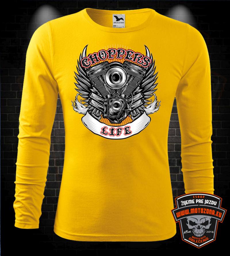 Mototričko s dlhým rukávom Choppers Life