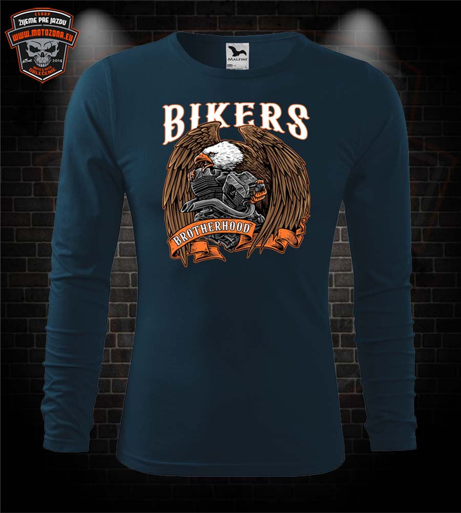 Mototričko s dlhým rukávom Bikers Brotherhood