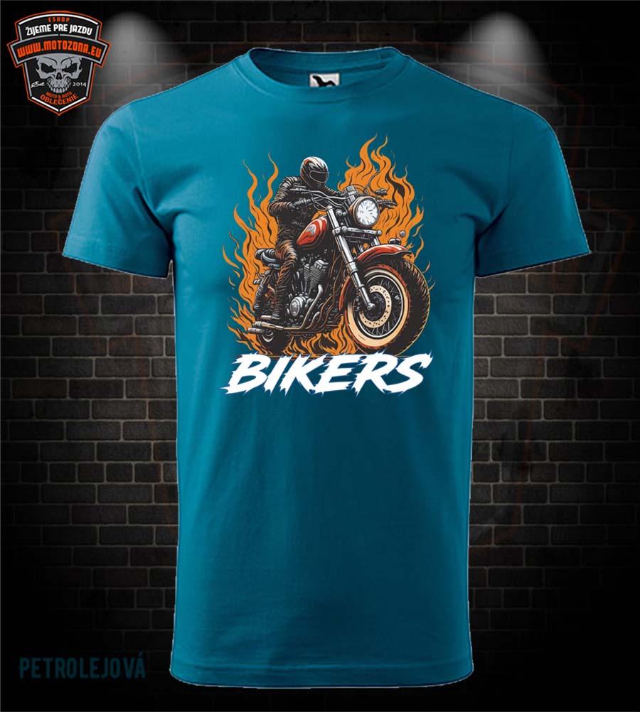 Motorkárske tričko Bikers