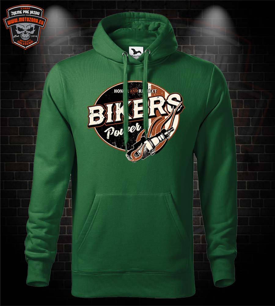 Kapucová mikina Bikers Power