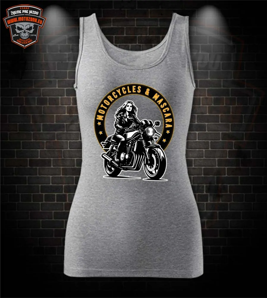 Dámske tielko Motorcycles & Mascara