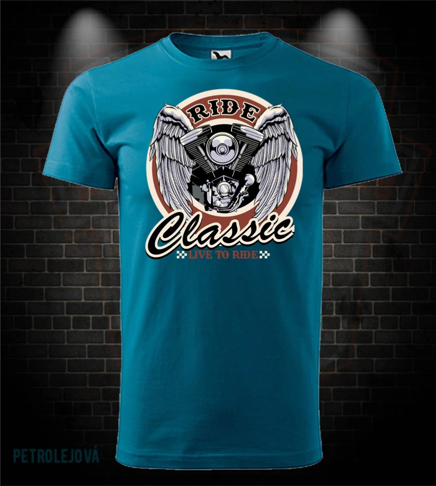 Motorkárske tričko Ride Classic