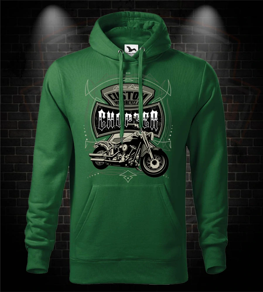 Kapucová mikina Custom Chopper