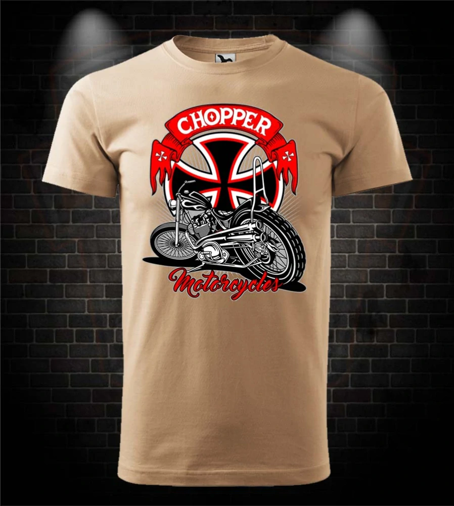 Motorkárske tričko Chopper Motorcycles