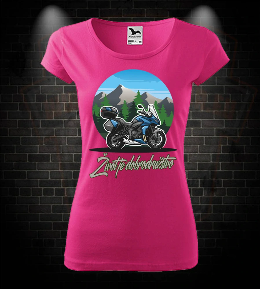 Dámske mototričko Život je dobrodružstvo