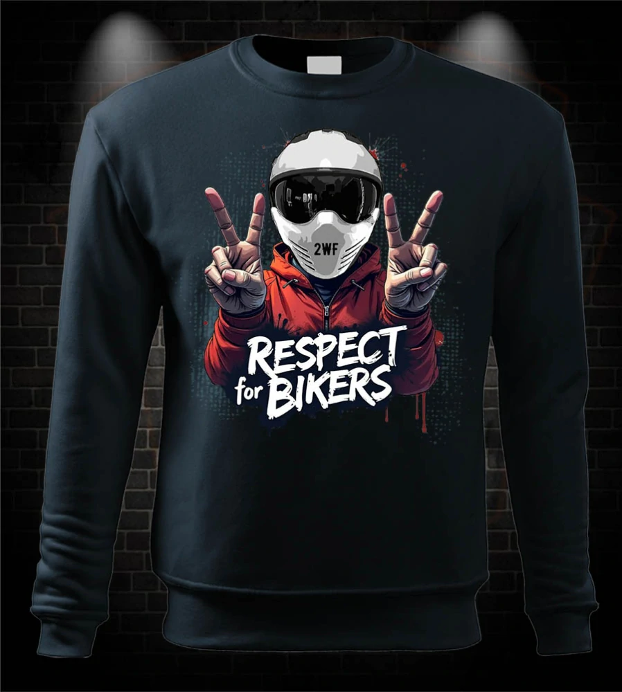 Moto mikina Respect for Bikers