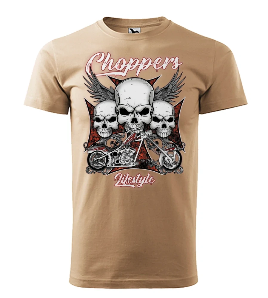 Motorkárske tričko Choppers Lifestyle