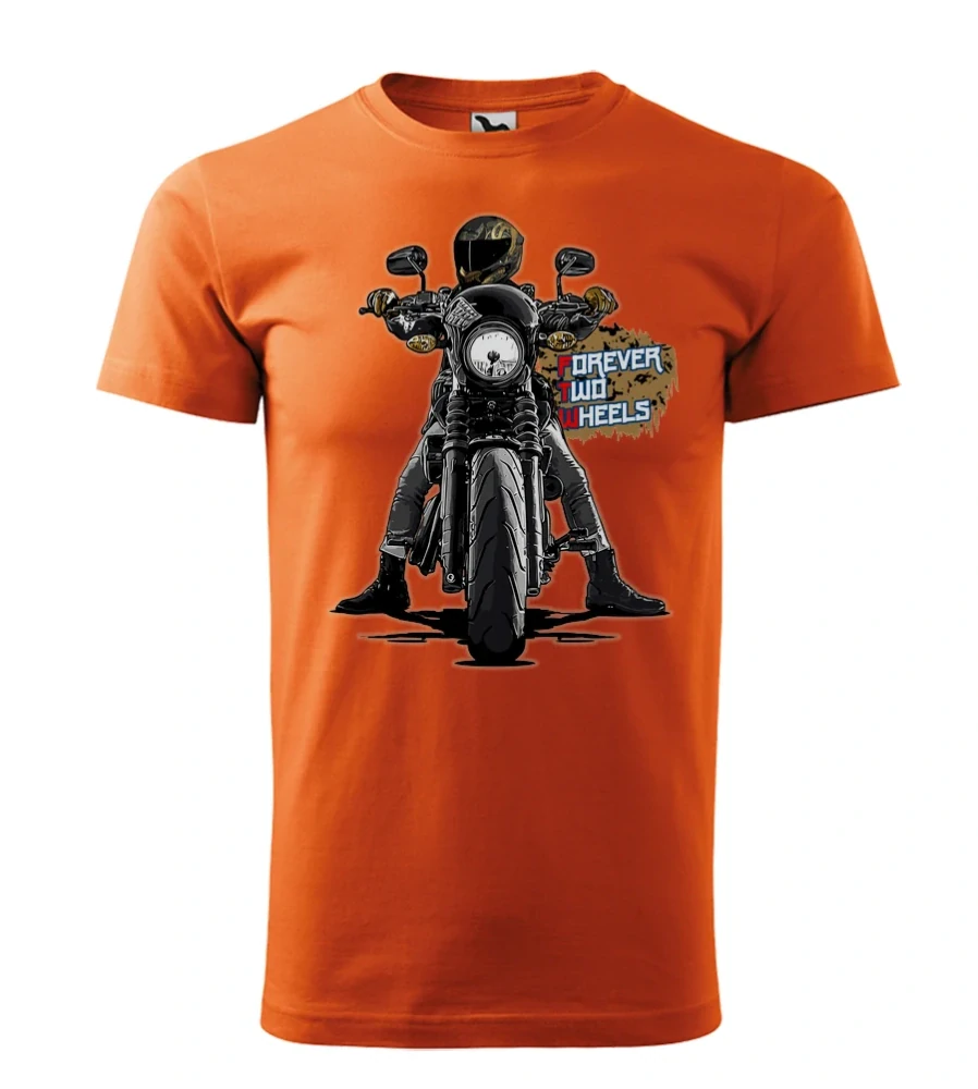 Motorkárske tričko Forever Two Wheels | Navždy na dvoch kolesách