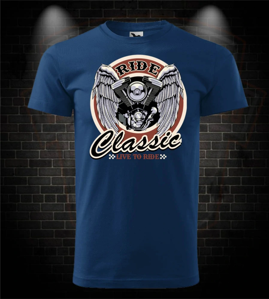 Motorkárske tričko Ride Classic