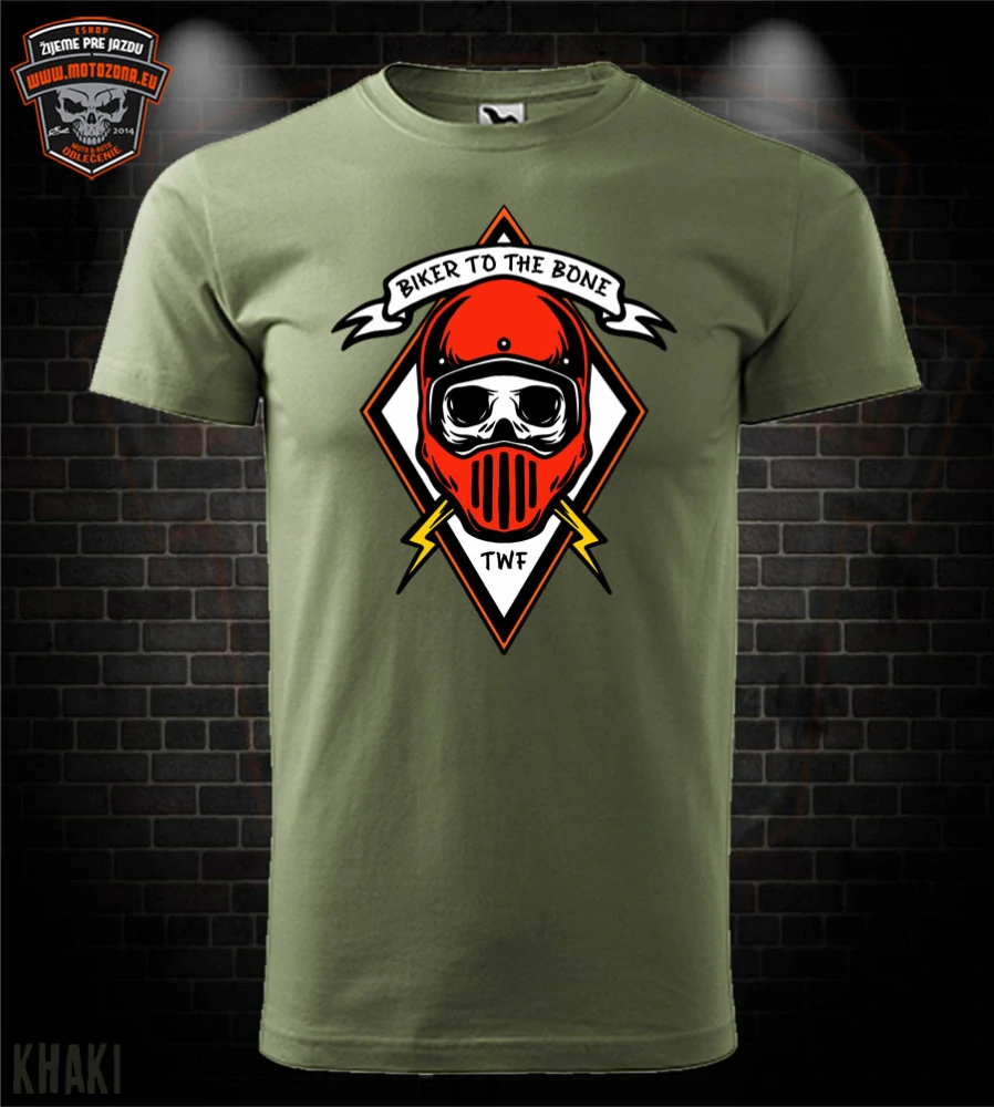 Moto tričko Biker to the Bone 2
