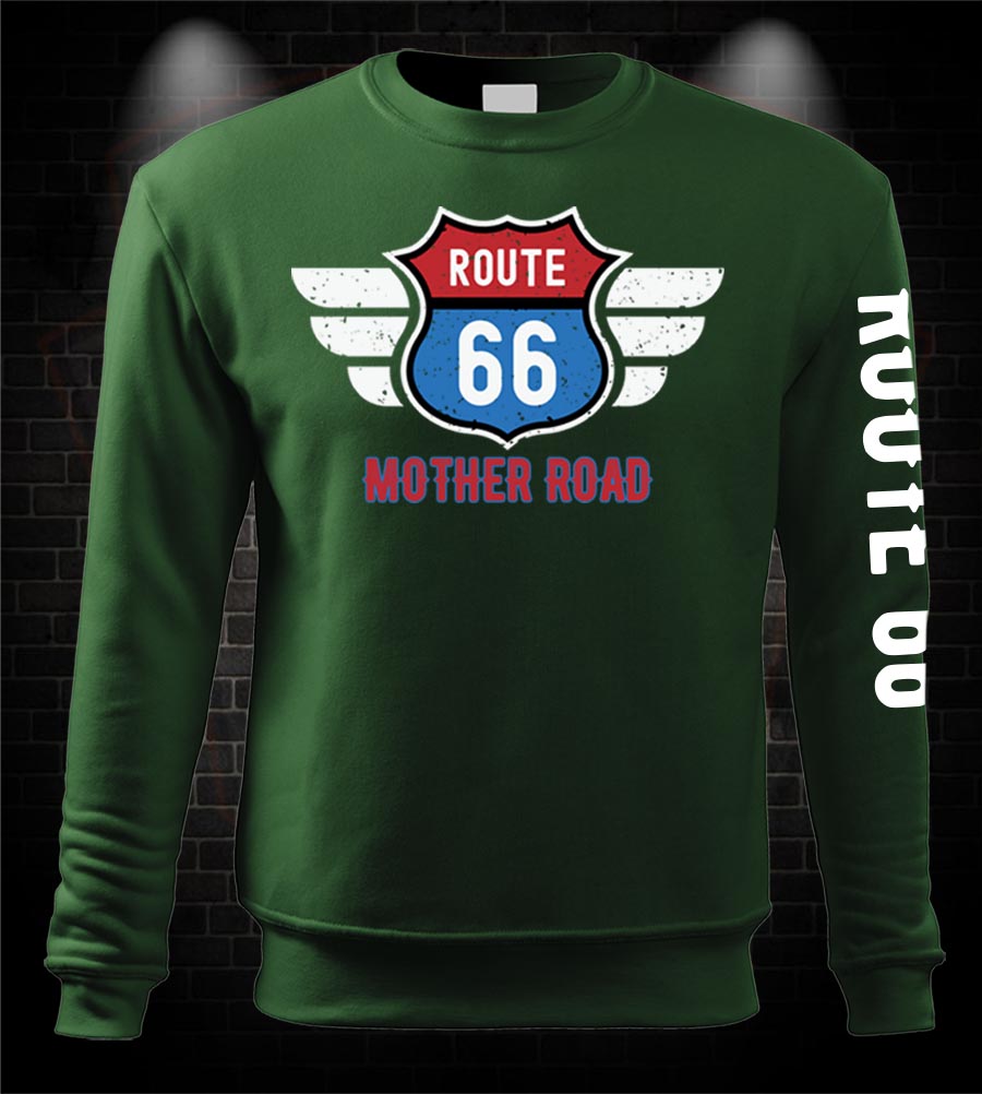 Moto mikina Mother Road - Route 66
