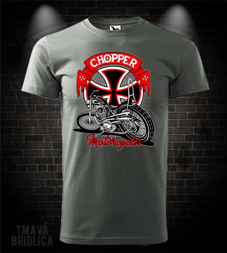 Motorkárske tričko Chopper Motorcycles
