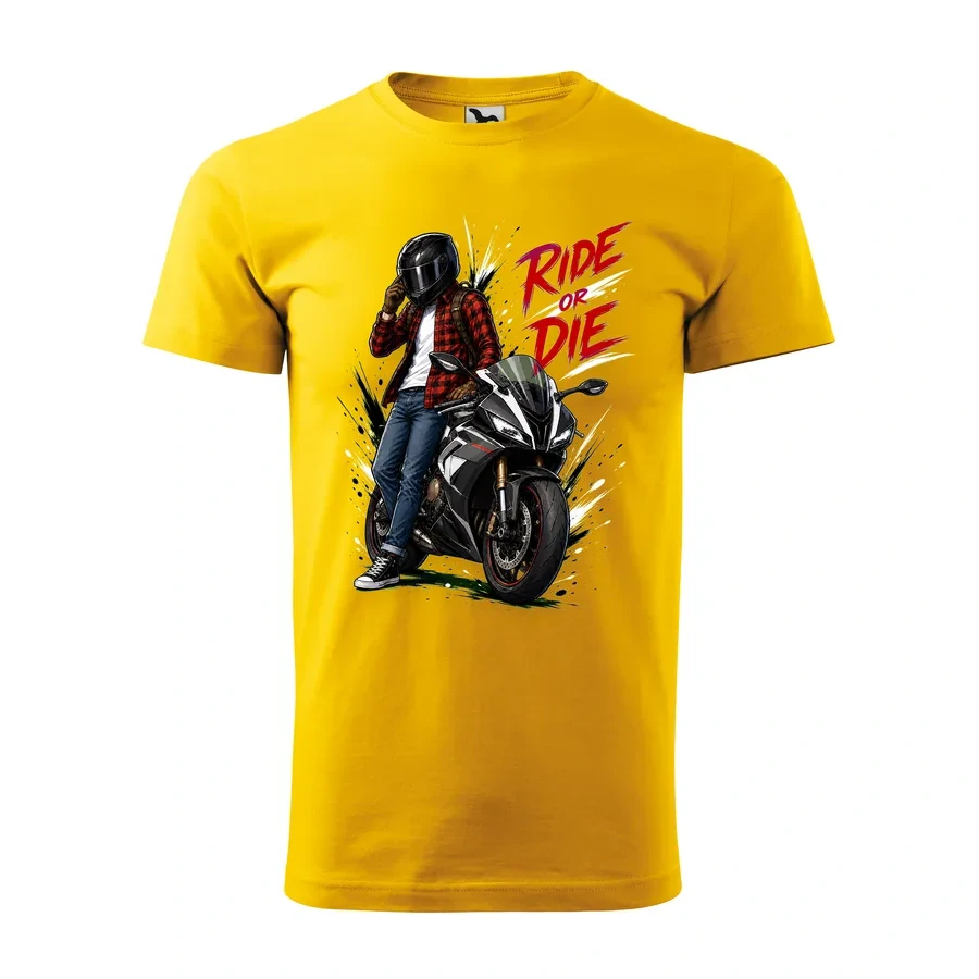 Moto tričko Ride or Die | Supersport