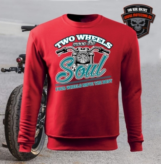 Motorkárska mikina 2 Wheels
