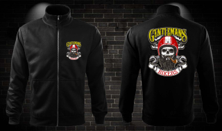 Moto mikina Gentlemans Bikers na zips