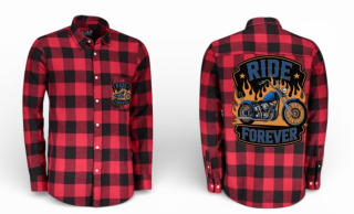 Flanelová košeľa Ride Forever