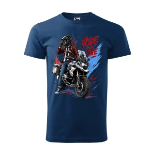 Motorkárske tričko Ride or Die | Cestovné enduro