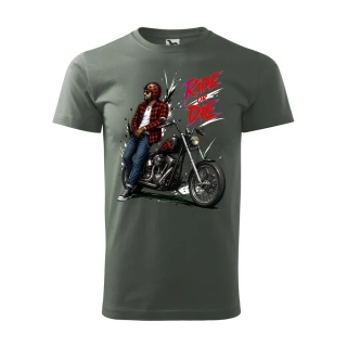 Motorkárske tričko Ride or Die - Chopper | Klasika na dvoch kolesách