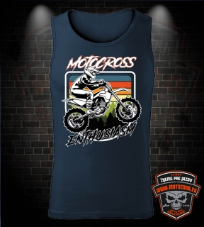 Motorkárske tielko Motocross Enthusiasm