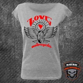 Dámske mototričko Love Motorcycles